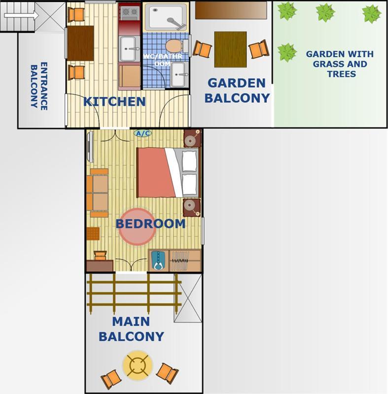 Mirthios-Hill Apartments ปลาเกียส ภายนอก รูปภาพ