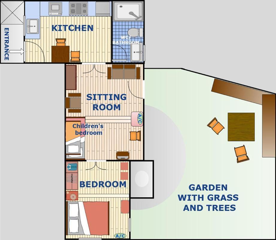 Mirthios-Hill Apartments ปลาเกียส ภายนอก รูปภาพ